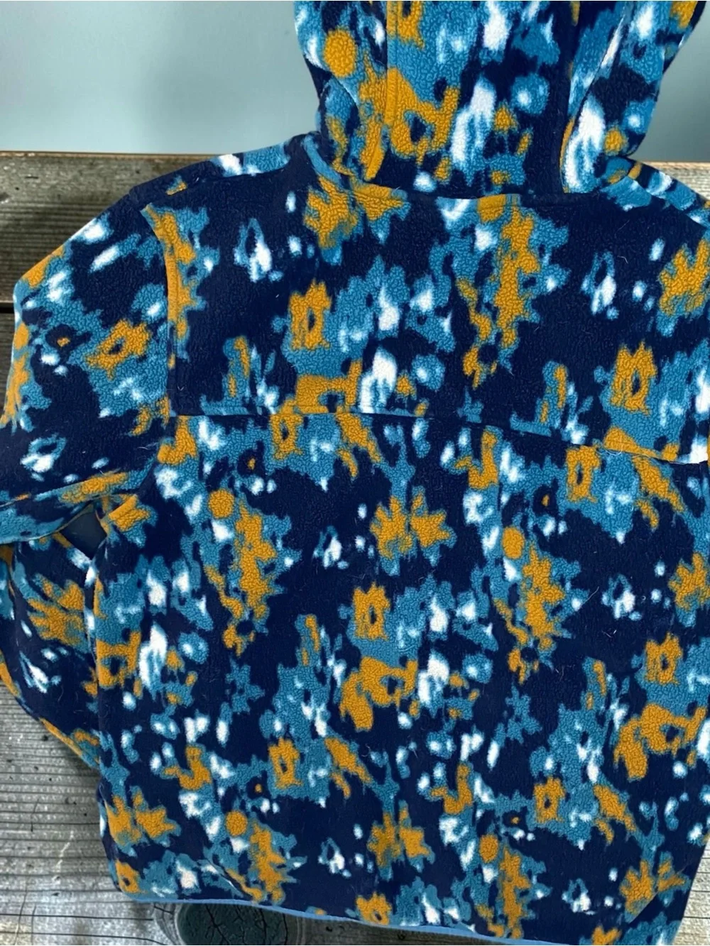 THE NORTH FACE - Patterned Hooded Fleece Pullover